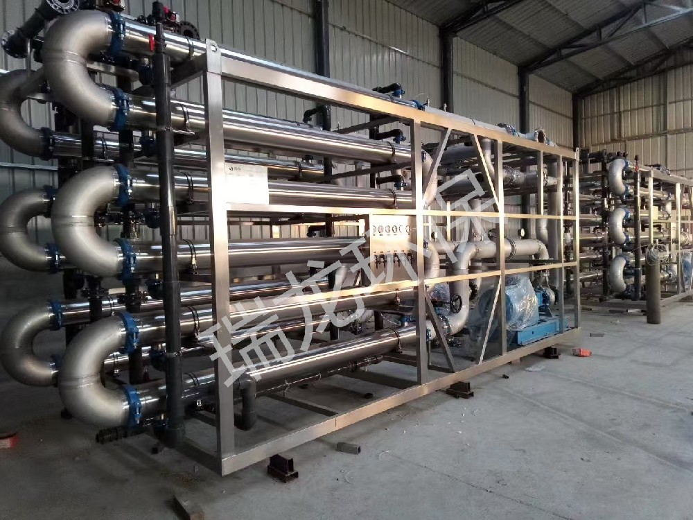 瑞龍環保中水回用案例-管式膜設備