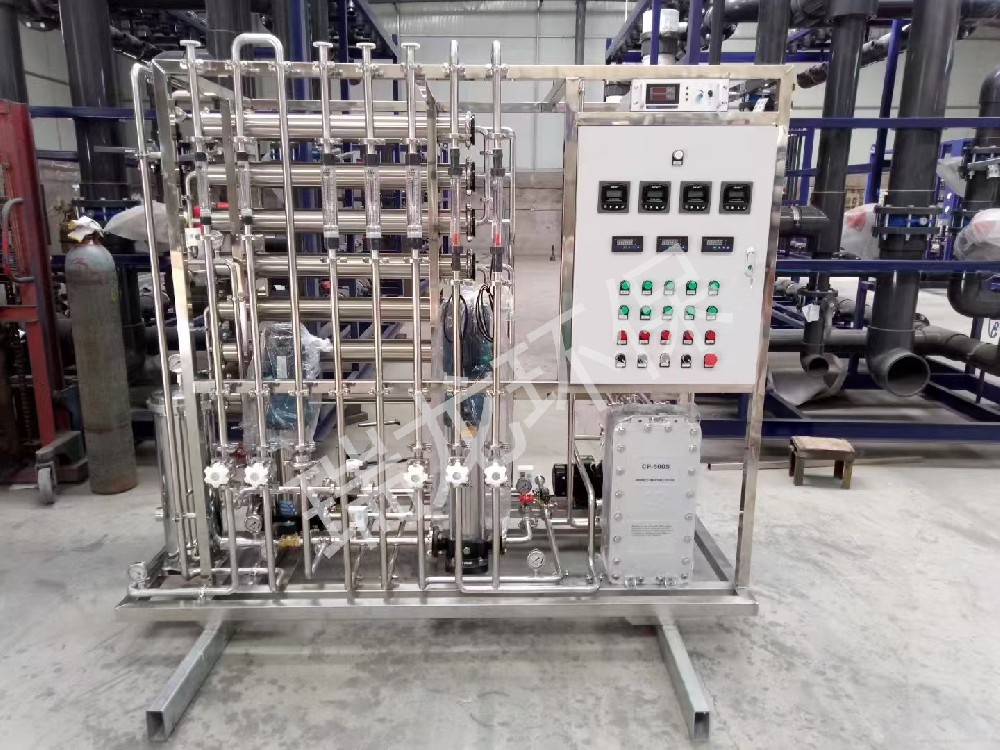 瑞龍環(huán)保純化水案例-0.5T二級(jí)反滲透+EDI純化水 瑞龍環(huán)保純化水案例-0.5T二級(jí)反滲透+EDI純化水